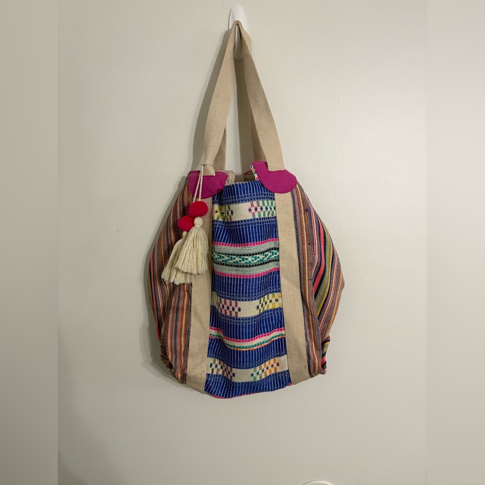 Boho Bag Striped multicolor New without tags